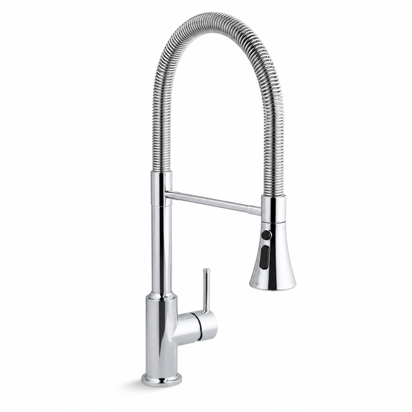 Candan Kitchen Mixer - Chrome (Spring Spray)