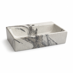 Marble Rectangular Basin 60x40cm
