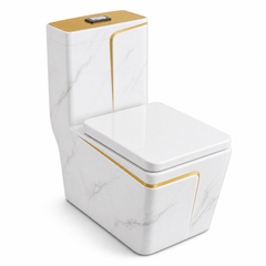 Marble Gold WC