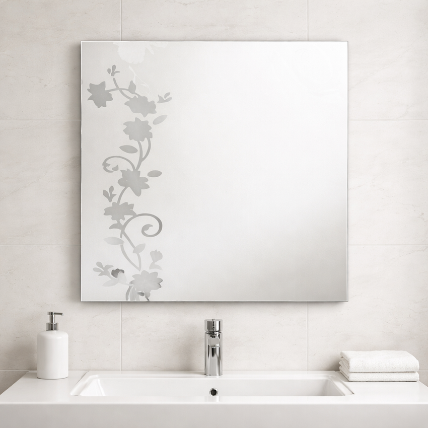 60*60cm Elegant Wall Mirror