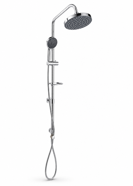 Chrome Round Shower Set