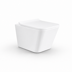 White Wall-Hung WC